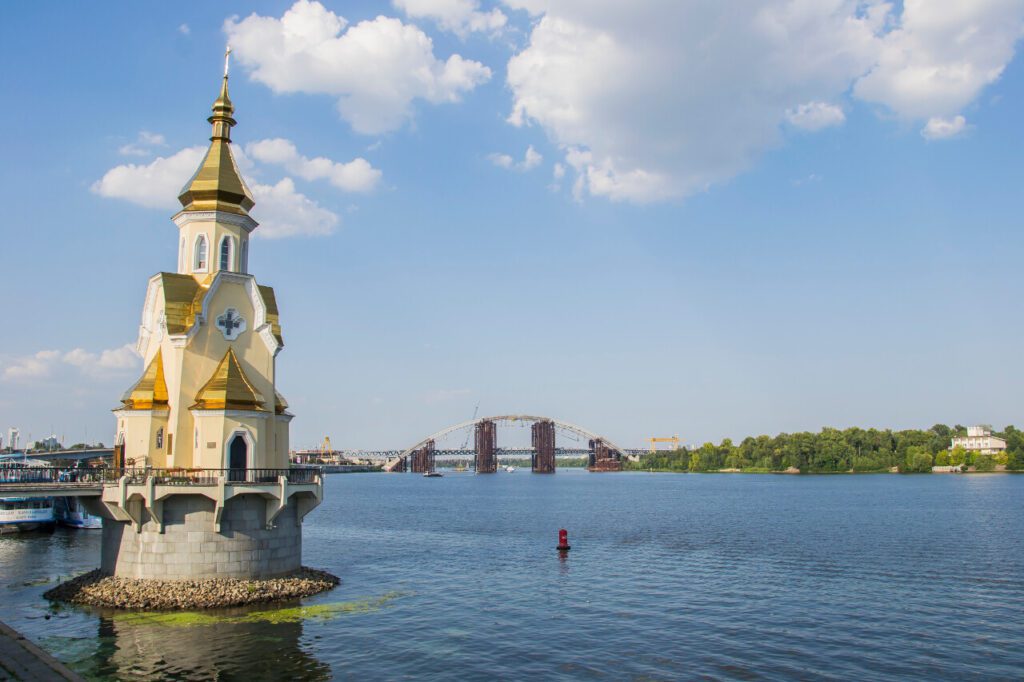 Kyiv Saint Nicolas Church on the Water
