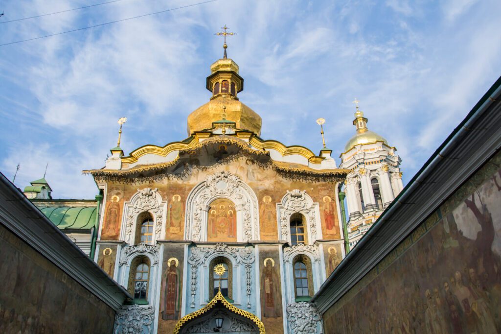 Kyiv Pechersk Lavra The Gate Church of the Holy Trinity