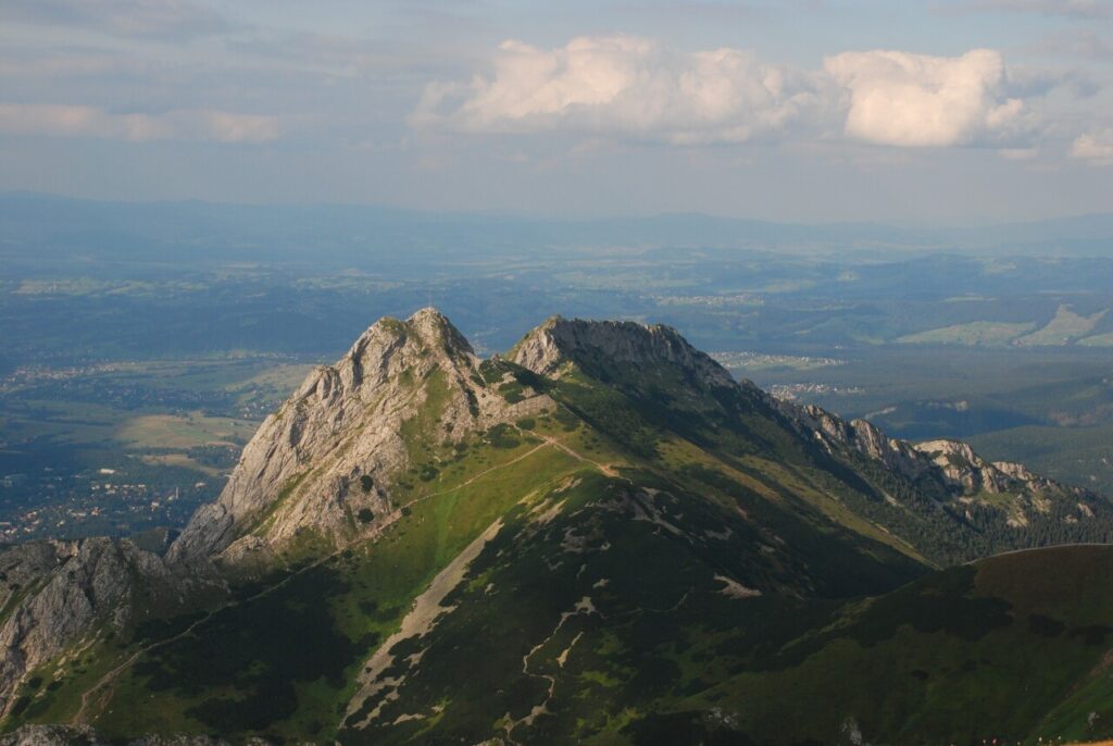 Giewont peak in Tatra Mountains near Zakopane