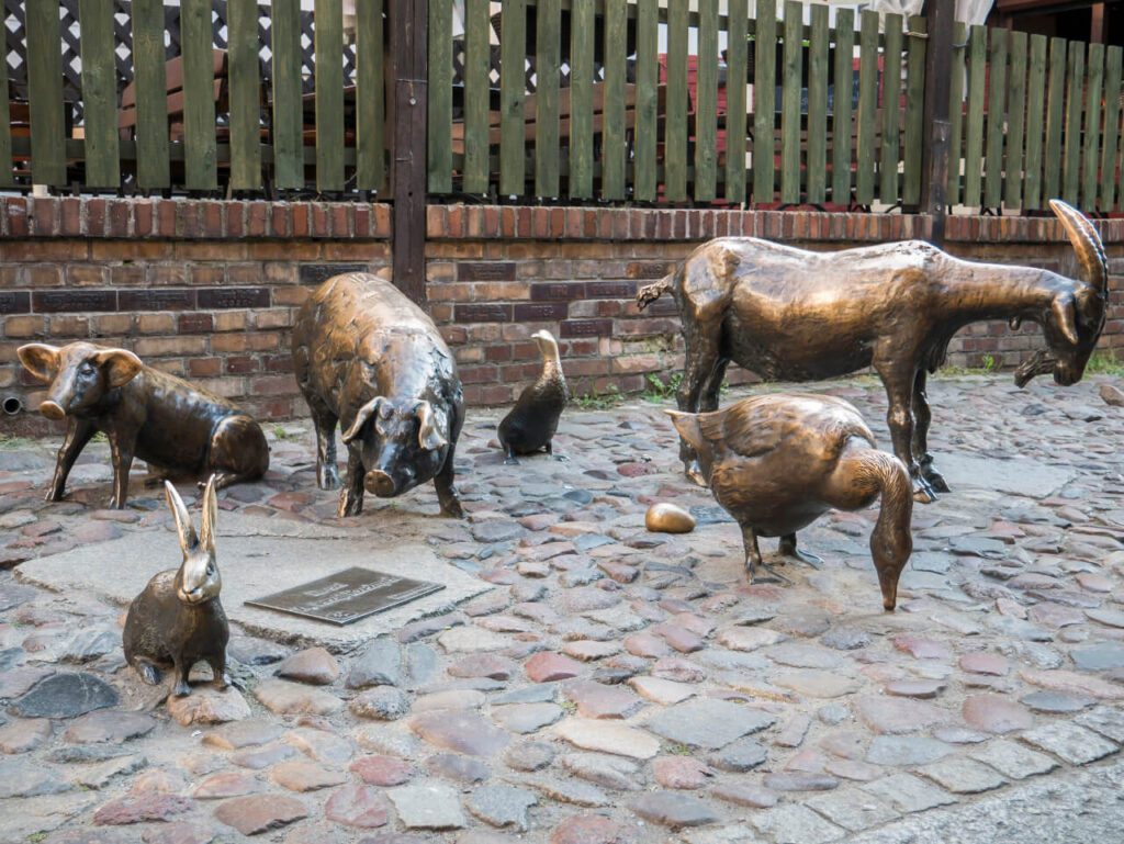 Poland Wroclaw Jatki Street Animals