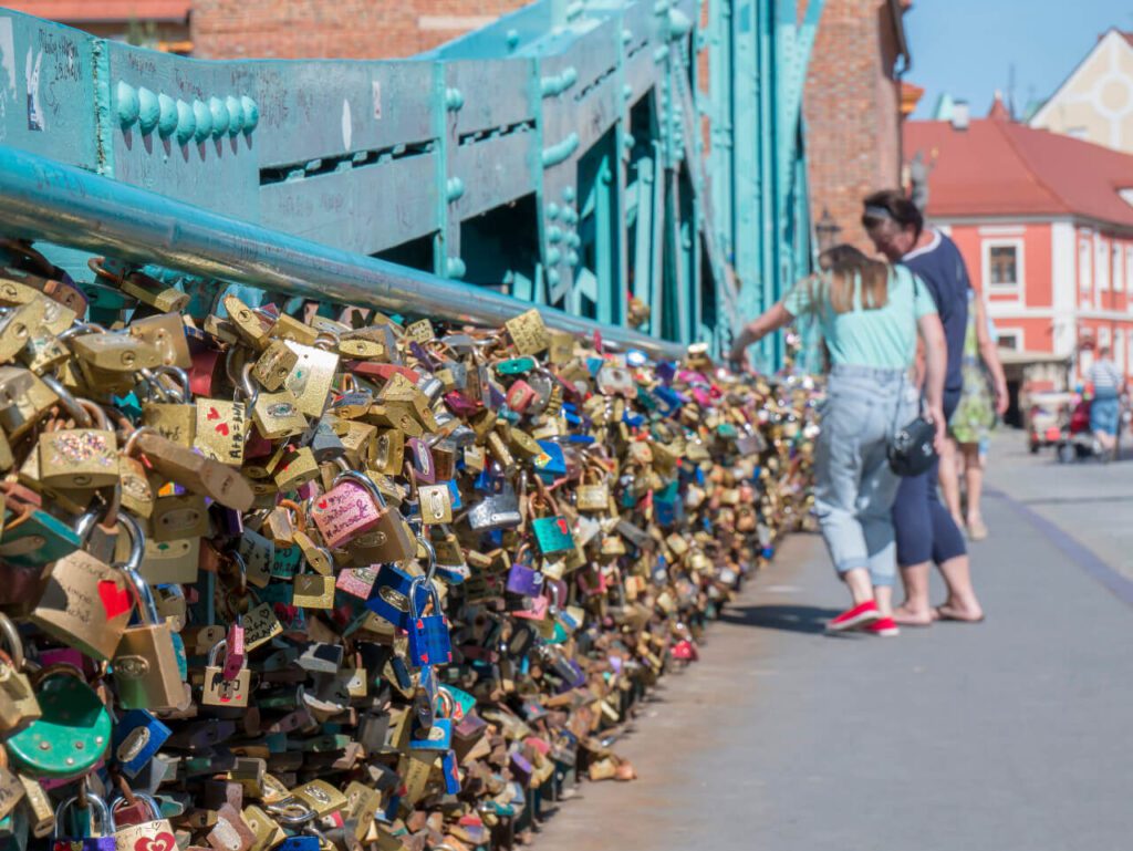 Poland Wroclaw Love Locks