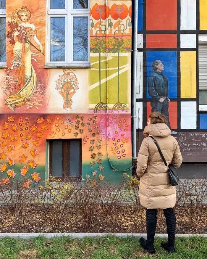 Wroclaw Colourful Backyards