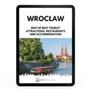 wroclaw tourist road map
